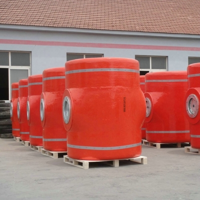 PVC EVA Mooring Buoys de PE de flottement en mer de vagabond cylindrique d'ancre