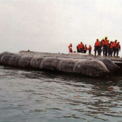 Airbag en caoutchouc de lancement de flottement de haut bateau de portance