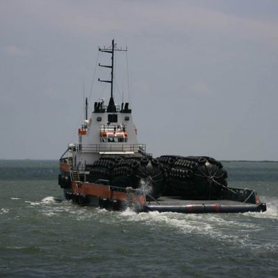 50kpa 80kpa flottant les amortisseurs en caoutchouc de Yokohama d'amortisseur pneumatique