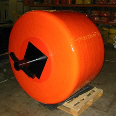ABS Marine Cylindrical Buoy d'UE pour la balise de polyuréthane de cargo
