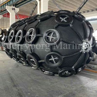 amortisseur en caoutchouc gonflable à haute pression d'amortisseur pneumatique de 50kpa 80kpa Yokohama