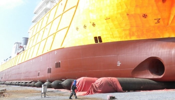 Les airbags en caoutchouc gonflables de bateau de dock sec lancent le prix usine de bateaux à vendre