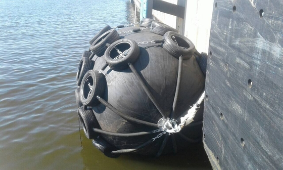 80kpa a professionnellement certifié les amortisseurs en caoutchouc pneumatiques de flottement durables de pneu pour le bateau et le bateau