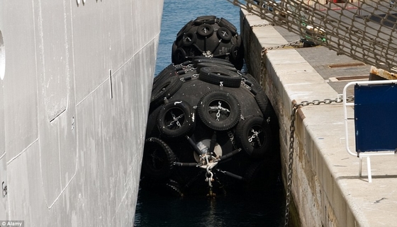 50kpa Marine Pneumatic Rubber Buoy Fenders avec le pneu d'avion