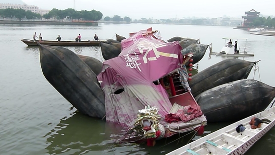 Lancement et levage pour la haute pression de Marine Rubber Airbag Pneumatic With de bateau pour le cargo