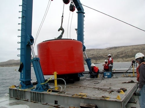 PVC EVA Mooring Buoys de PE de flottement en mer de vagabond cylindrique d'ancre