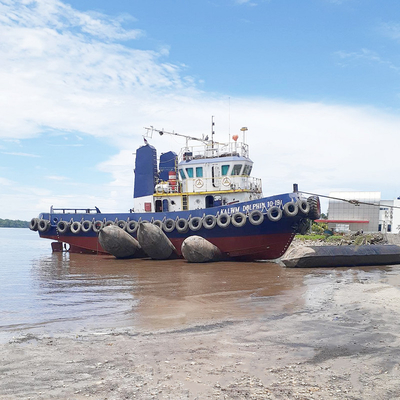 Bateau de Marine Airbag For Vessel Barge lançant l'amarrage sec