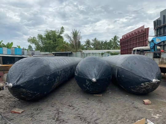 Airbag de ballon en caoutchouc de sauvetage pour le tirage à terre de poids lourd dans les chantiers navals