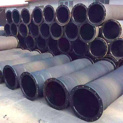 Décharge flexible d'huile de boue de sable de drague de mamelon de Marine Floating Hose Manufacturers Flange