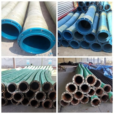 Décharge flexible d'huile de boue de sable de drague de mamelon de Marine Floating Hose Manufacturers Flange