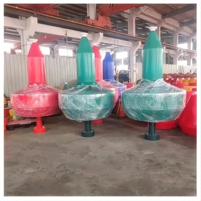 Bouée en plastique PE moulé par rotation pour la construction navale