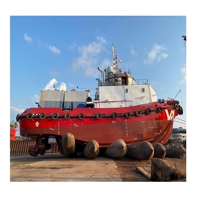 Airbags gonflables pour le lancement et l'atterrissage des navires