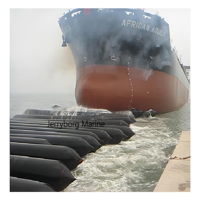 Airbags gonflables en caoutchouc pour le lancement et l'atterrissage des navires