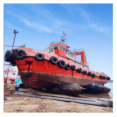 Airbags gonflables en caoutchouc pour le lancement et l'atterrissage des navires