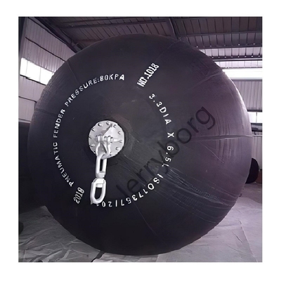 ISO17357 Standard Sing type Yokohama type éclaireur pneumatique en caoutchouc