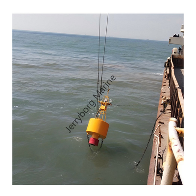 Bouée d'avertissement de navigation avec lumière LED et réflecteur radar Bouée de navigation