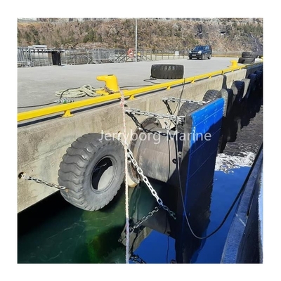 Fender en caoutchouc à supercellule marine à haute absorption d'énergie et à faible force de réaction