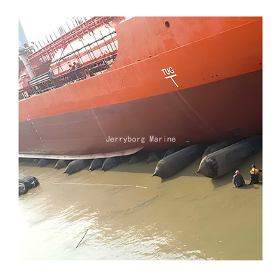 Airbags marins de haute performance pour le lancement de navires certifiés ISO14409