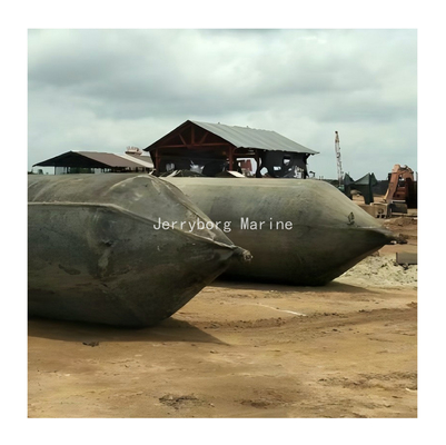 Airbags marins de haute performance pour le lancement de navires certifiés ISO14409