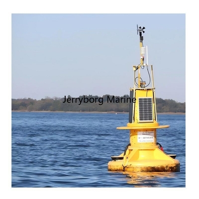 Bouée flottante en matériau LLDPE de longue durée avec marque supérieure et bandes réfléchissantes pour la navigation