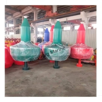 Matériau lourd LLDPE bouée avec marque supérieure et lumière solaire pour les applications maritimes industrielles