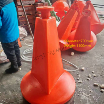 Produit de fabrication chinoise Matériau de navigation LLDPE et bouée de marquage pour la navigation et l'avertissement en mer