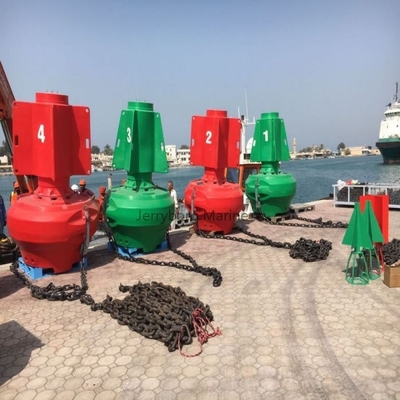 Produit de fabrication chinoise Matériau de navigation LLDPE et bouée de marquage pour la navigation et l'avertissement en mer