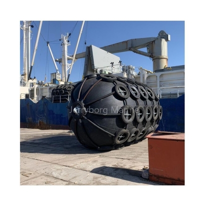 Protection des navires Fendeur pneumatique en caoutchouc de type Yokohama