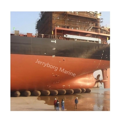 Applications maritimes Airbags en caoutchouc pour le lancement de navires selon la norme ISO14409