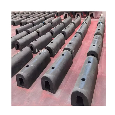 Fenders en caoutchouc marin de longue durée Fenders de type D pour les applications maritimes