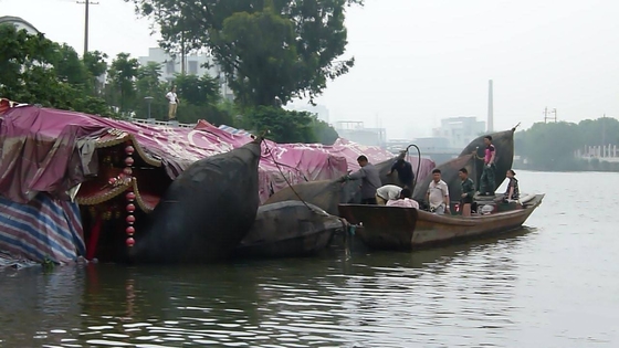 Le bateau du poids léger 1.2m*15m récupèrent l'airbag en caoutchouc gonflable