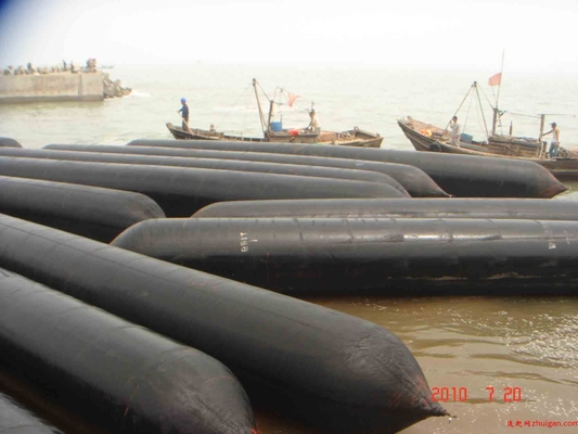 Le caoutchouc naturel noir Marine Airbags gonflable résistante