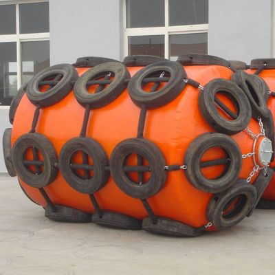 Filet de pneu de Marine Floating Colorful Bumper Polyurethane EVA Marine Fender With Chain And