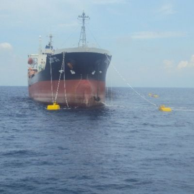 Flottabilité élevée sûre en plastique Marine Floating Yellow Floating Buoy