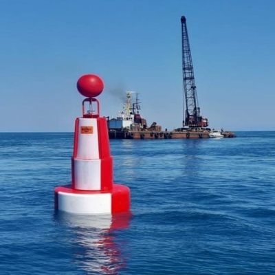 Polyéthylène résistant aux chocs flottant Marine Marker Buoy