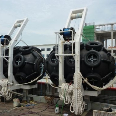 Type de flottement diamètre de Marine Yokohama Pneumatic Fender 4.5m
