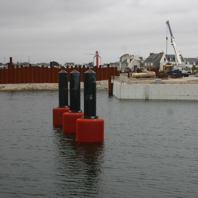 Bateau d'amortisseur de beignet d'UE GL débarquant l'amortisseur de vente chaud de polyuréthane