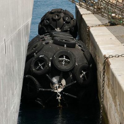 ISO17357 50 type amortisseur pneumatique gonflable de Yokohama de kpa du kpa 80