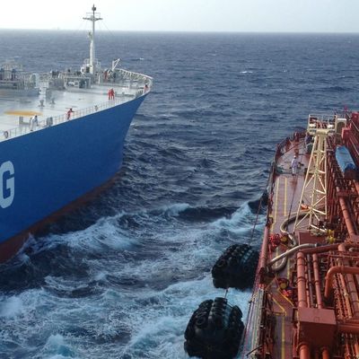 Bride de l'ABS Q235 80Kpa Marine Rubber Bumper pour des transporteurs de gaz accouplant le pare-chocs