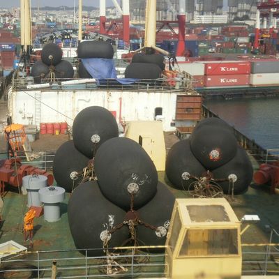 Ballon en caoutchouc Natant Marine Fender For Boat High de force pneumatique de CCS