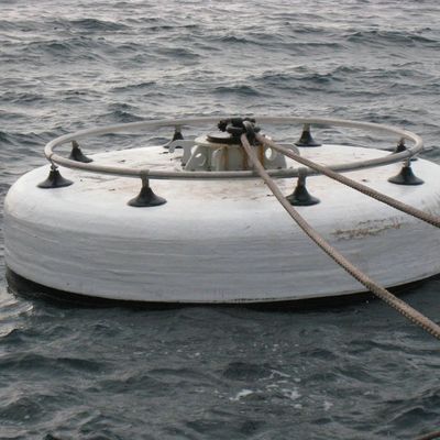 Flottabilité élevée sûre en plastique Marine Floating Yellow Floating Buoy