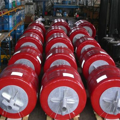 ABS d'UE fabriqué en Chine Marine Barrier Buoy pour la balise de polyuréthane de barrière de sécurité