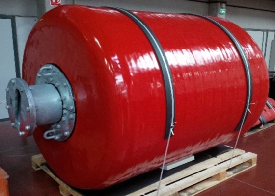 CCS Marine Chain Through Buoy pour la bouée d'amarrage en mer de renfort de polyuréthane