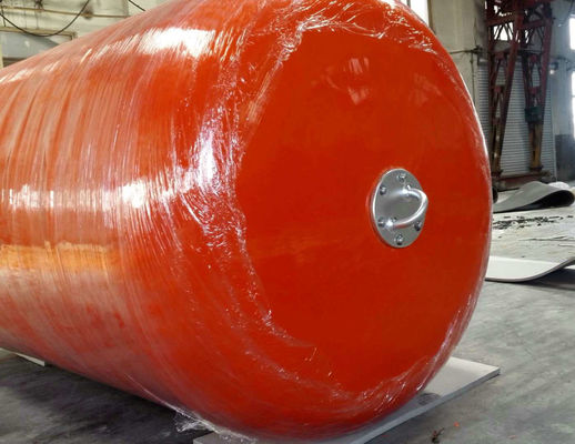 GV Marine Cylindrical Buoy pour le bateau amarrant la balise à quai de haute résistance de polyuréthane