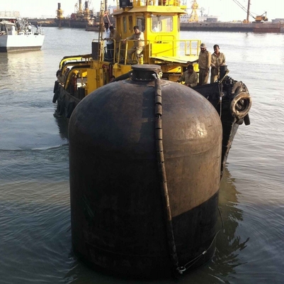 Pare-chocs pneumatique hydraulique submersible de bateau du caoutchouc naturel d'amortisseur pour la protection de bateau