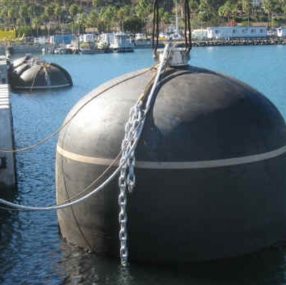 Pare-chocs pneumatique hydraulique submersible de bateau du caoutchouc naturel d'amortisseur pour la protection de bateau