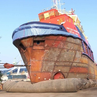 Bateau lançant et soulevant Marine Rubber Airbag 1.2m*15m