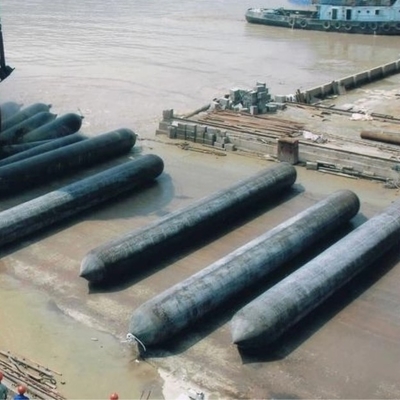 Airbag de lancement de bateau de corps cylindrique de capacité de Marine Rubber Airbag Big Carrying