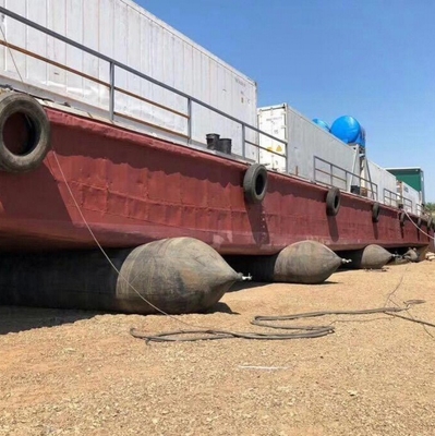 Économie le caoutchouc naturel gonflable airbags de levage lourds