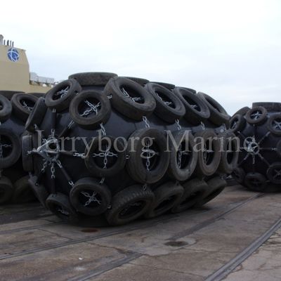 Type de amarrage à quai le caoutchouc naturel de Yokohama flottant l'amortisseur pneumatique